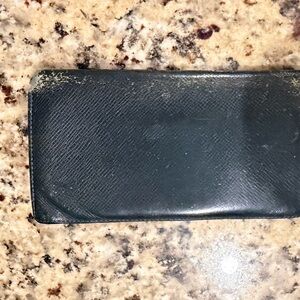 Louis VuittonDark Green Leather Wallet